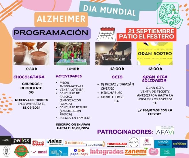 PROGRAMACIÓN DIA MUNDIAL DEL ALZHEIMER