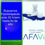 ¡EN AFAVI ESTAMOS BUSCANDO FISIOTERAPEUTA!