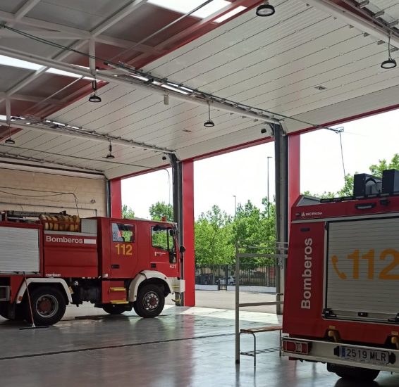 VISITA DE AFAVI AL PARQUE DE BOMBEROS DE VILLENA