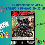 EVENTO MOTO CLUB VILLENA EN BENEFICIO DE AFAVI 21-22 DE JUNIO