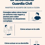 VISITA PRESENTACION PLAN MAYOR DE SEGURIDAD DE LA GUARDIA CIVIL