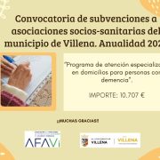 ¡MUCHAS GRACIAS AYUNTAMIENTO DE VILLENA!