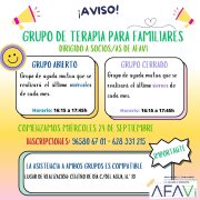 TERAPIAS DE AYUDA MUTUA EN AFAVI