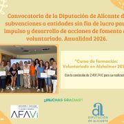 ¡¡GRACIAS DIPUTACION DE ALICANTE!!