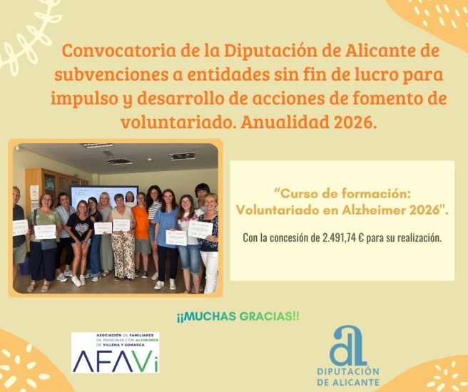 ¡¡GRACIAS DIPUTACION DE ALICANTE!!