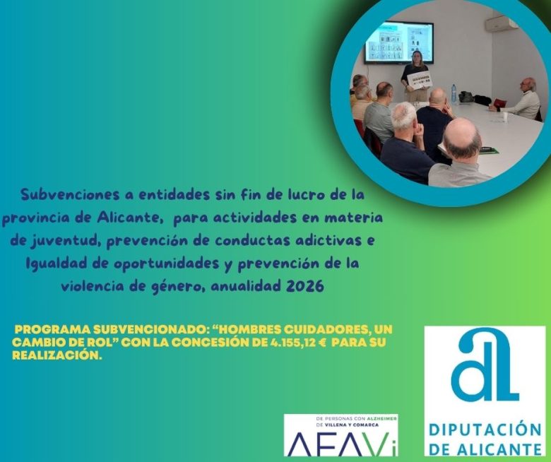 AGRADECIDOS DIPUTACION DE ALICANTE!!