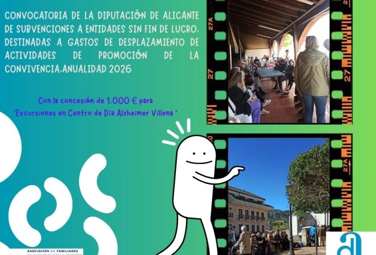AGRADECIDOS A LA DIPUTACION DE ALICANTE