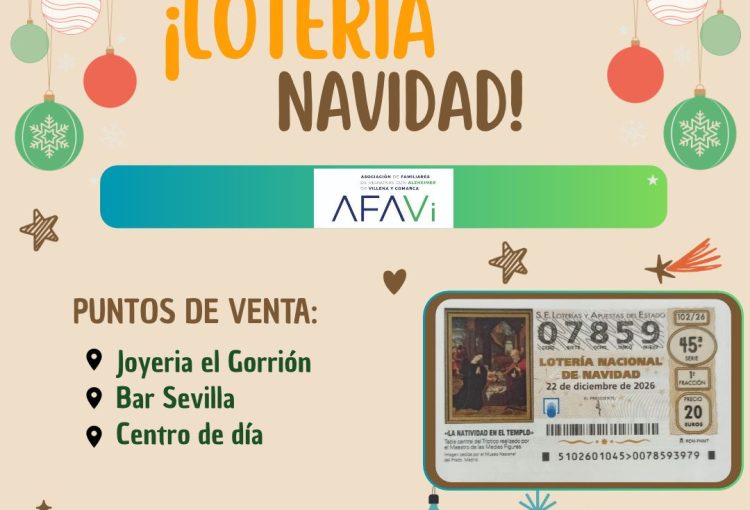 ¡YA TENEMOS DISPONIBLE LA LOTERIA DE NAVIDAD!